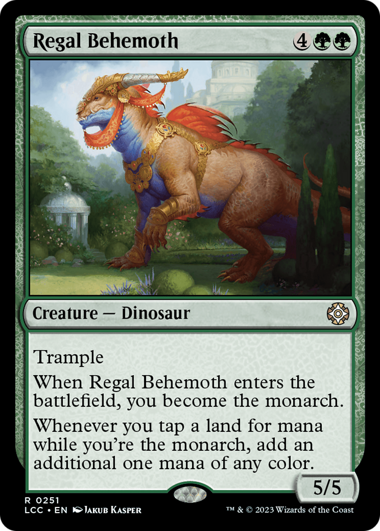 Regal Behemoth [The Lost Caverns of Ixalan Commander] MTG Single Magic: The Gathering | Red Claw Gaming
