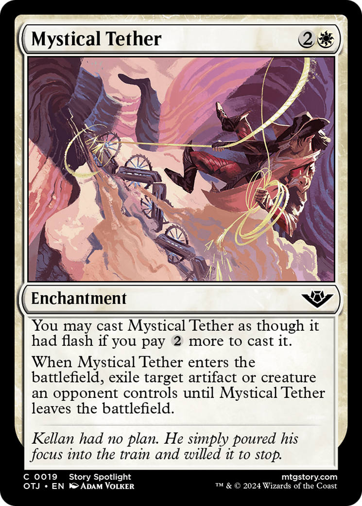 Mystical Tether [Outlaws of Thunder Junction] MTG Single Magic: The Gathering | Red Claw Gaming