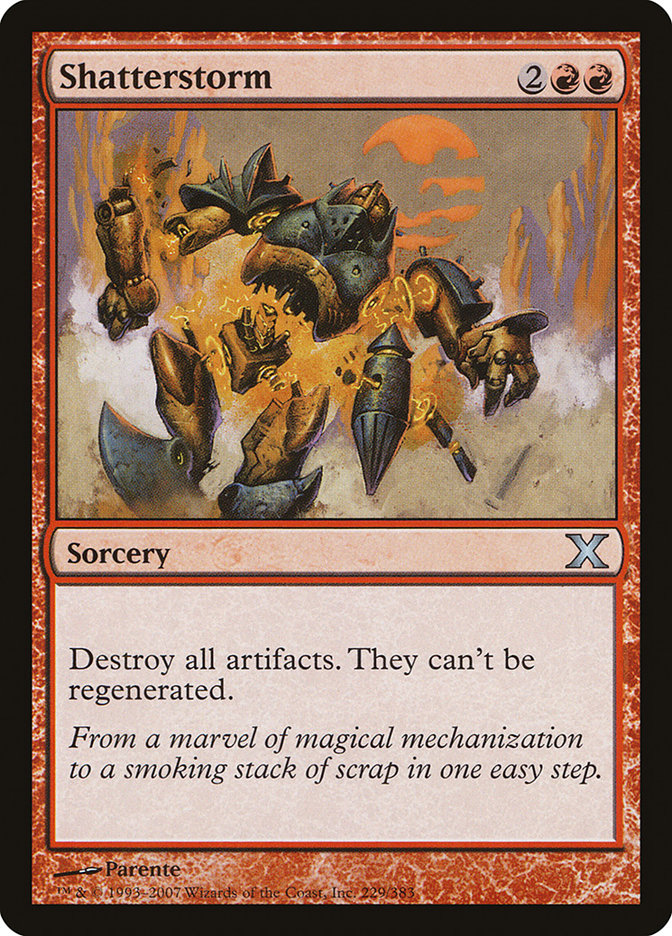 Shatterstorm [Tenth Edition] MTG Single Magic: The Gathering | Red Claw Gaming
