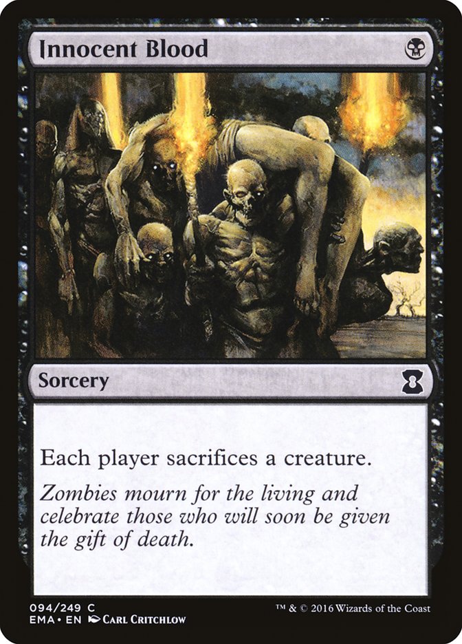Innocent Blood [Eternal Masters] MTG Single Magic: The Gathering | Red Claw Gaming