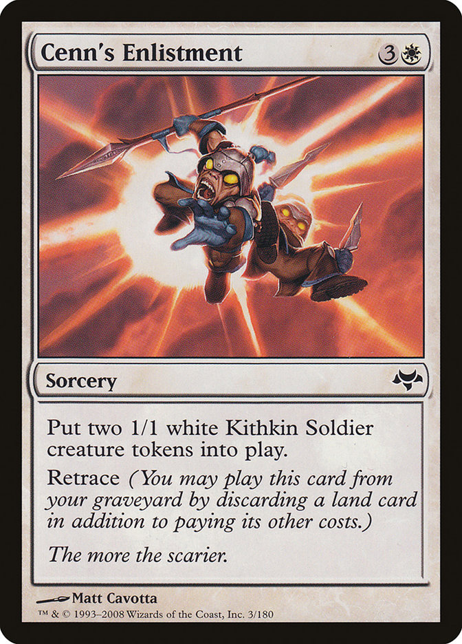 Cenn's Enlistment [Eventide] MTG Single Magic: The Gathering | Red Claw Gaming