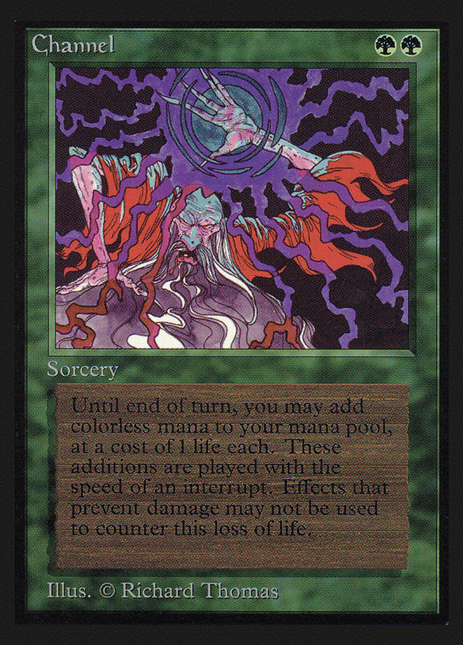 Channel [International Collectors' Edition] MTG Single Magic: The Gathering | Red Claw Gaming