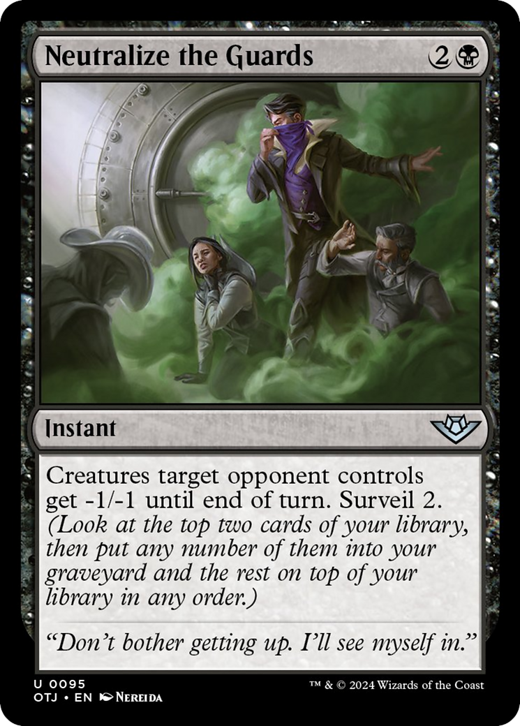 Neutralize the Guards [Outlaws of Thunder Junction] MTG Single Magic: The Gathering | Red Claw Gaming