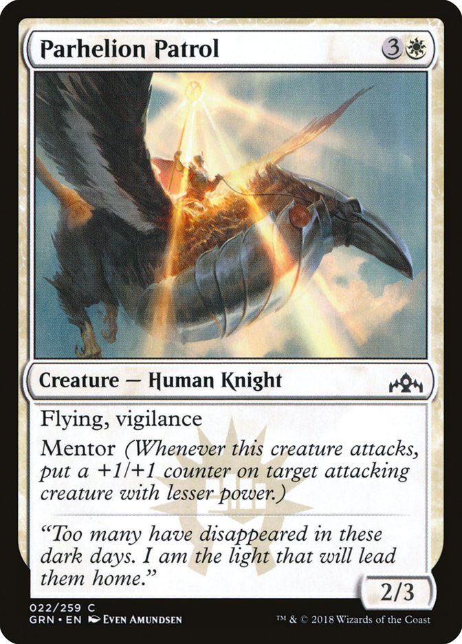 Parhelion Patrol [Guilds of Ravnica] MTG Single Magic: The Gathering | Red Claw Gaming
