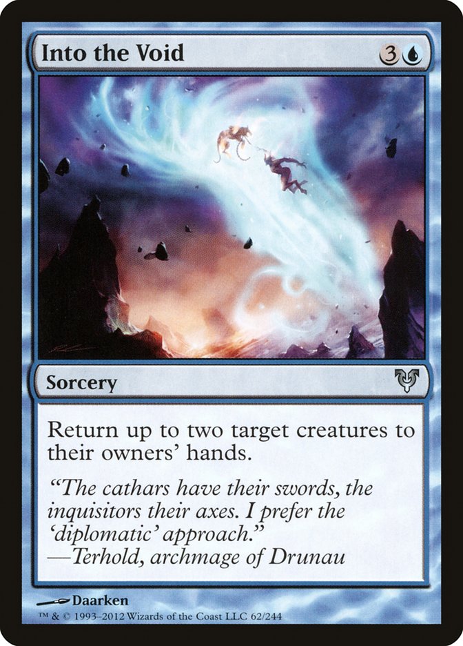 Into the Void [Avacyn Restored] MTG Single Magic: The Gathering | Red Claw Gaming