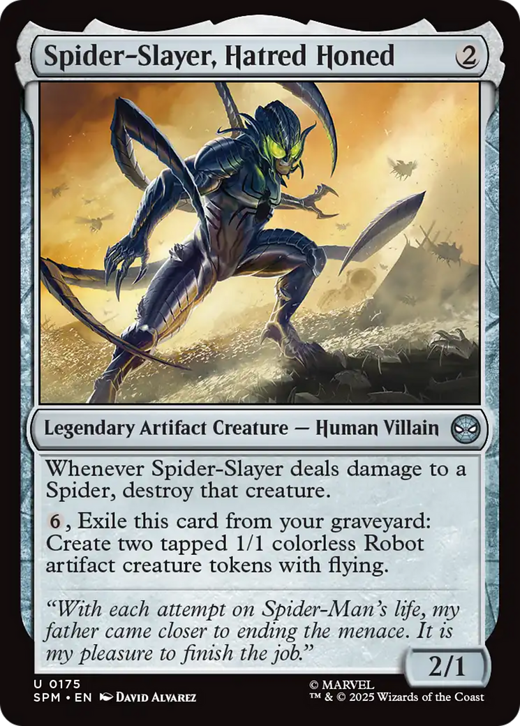Spider-Slayer, Hatred Honed [Marvel's Spider-Man] MTG Single Magic: The Gathering | Red Claw Gaming