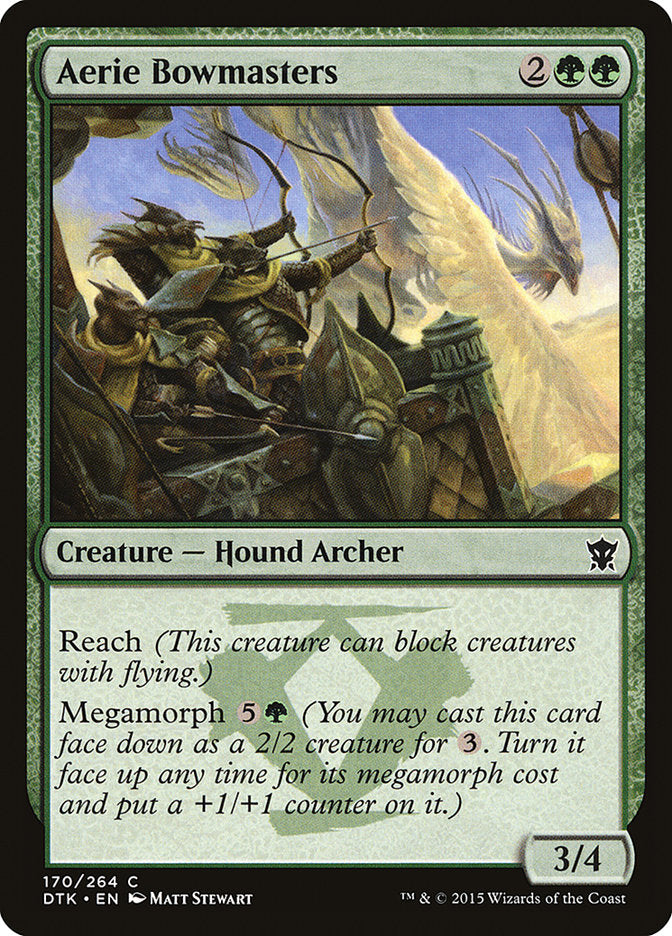 Aerie Bowmasters [Dragons of Tarkir] MTG Single Magic: The Gathering | Red Claw Gaming