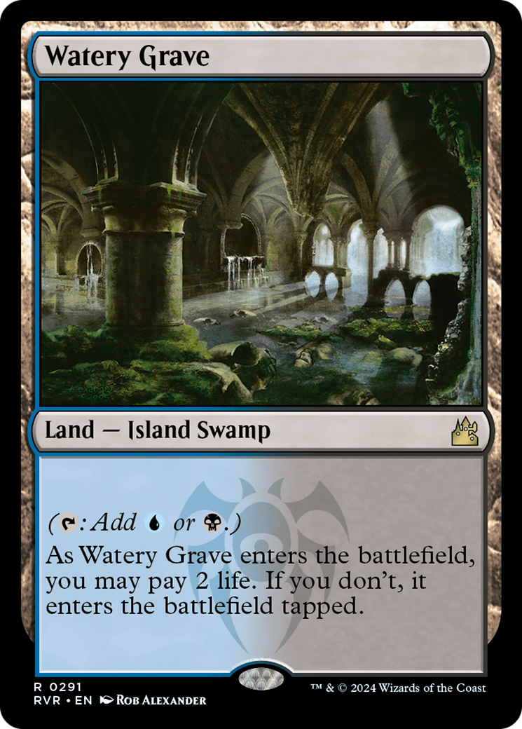 Watery Grave [Ravnica Remastered] MTG Single Magic: The Gathering | Red Claw Gaming