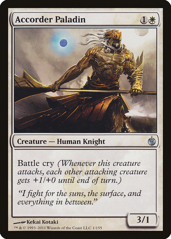 Accorder Paladin [Mirrodin Besieged] MTG Single Magic: The Gathering | Red Claw Gaming