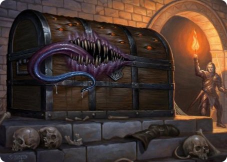Mimic Art Card [Dungeons & Dragons: Adventures in the Forgotten Realms Art Series] MTG Single Magic: The Gathering | Red Claw Gaming