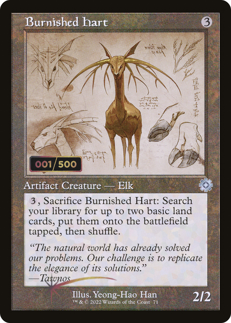Burnished Hart (Rainbow Foil) [Secret Lair Drop Series] MTG Single Magic: The Gathering | Red Claw Gaming