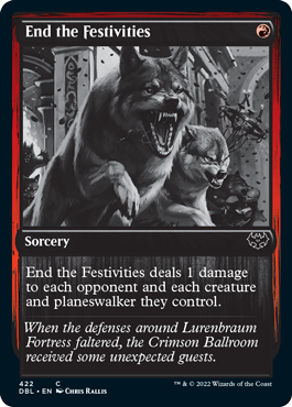 End the Festivities [Innistrad: Double Feature] MTG Single Magic: The Gathering | Red Claw Gaming