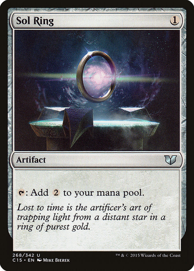 Sol Ring [Commander 2015] MTG Single Magic: The Gathering | Red Claw Gaming