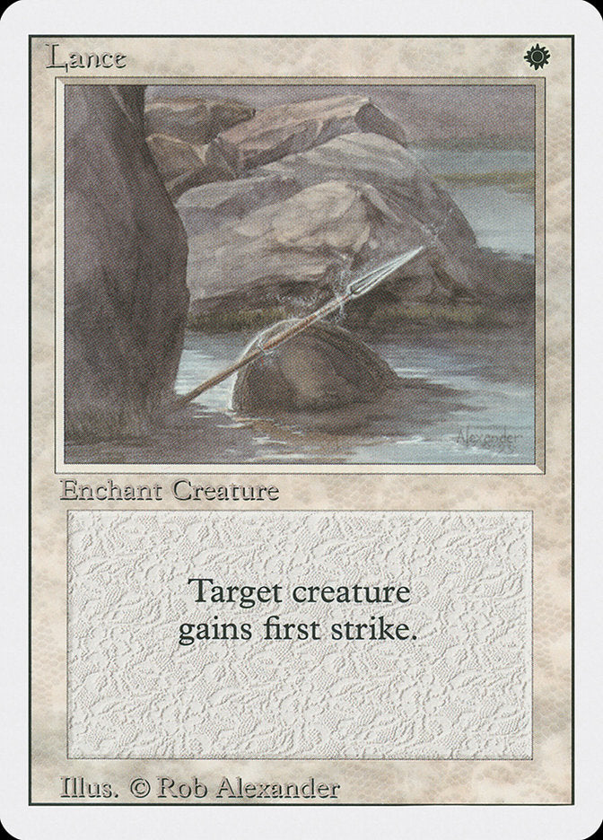 Lance [Revised Edition] MTG Single Magic: The Gathering | Red Claw Gaming