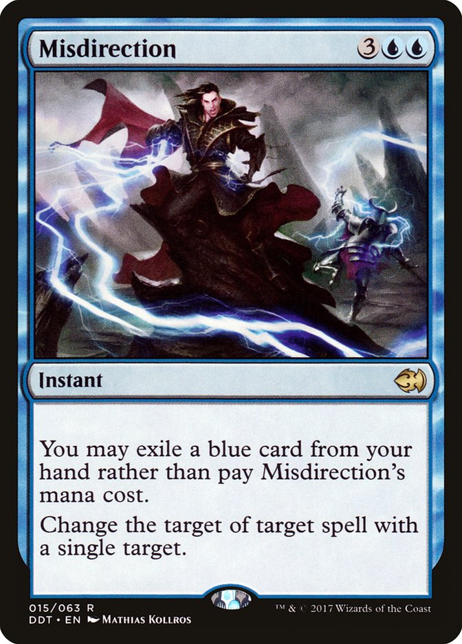 Misdirection [Duel Decks: Merfolk vs. Goblins] MTG Single Magic: The Gathering | Red Claw Gaming