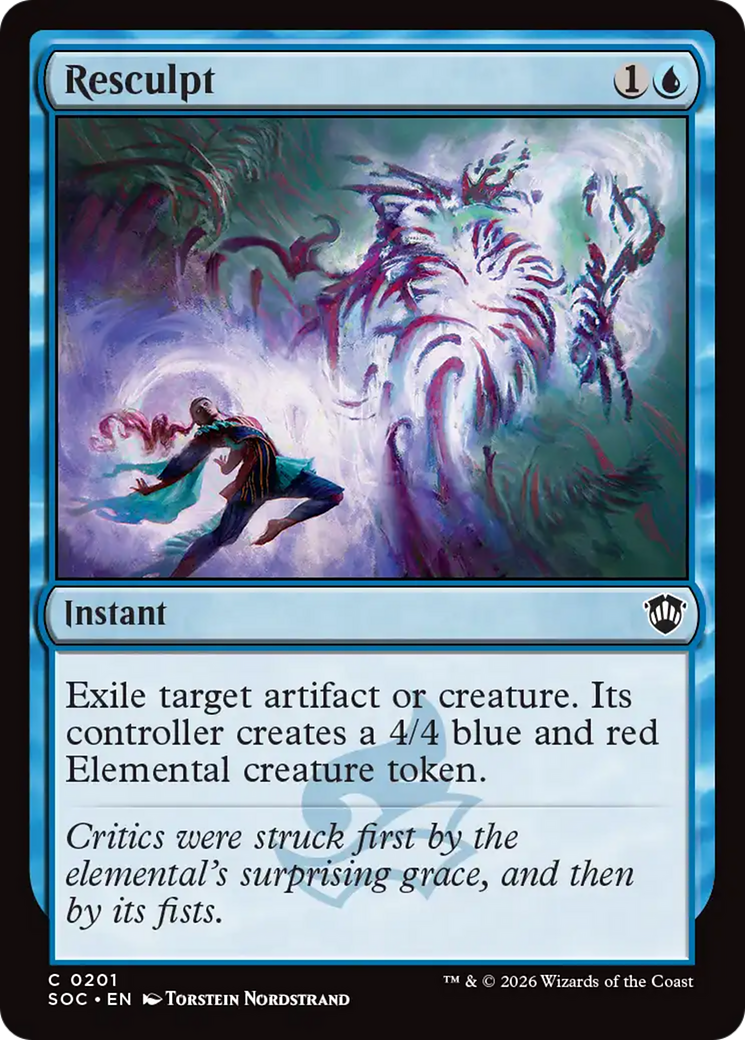 Resculpt [Secrets of Strixhaven Commander] MTG Single Magic: The Gathering | Red Claw Gaming