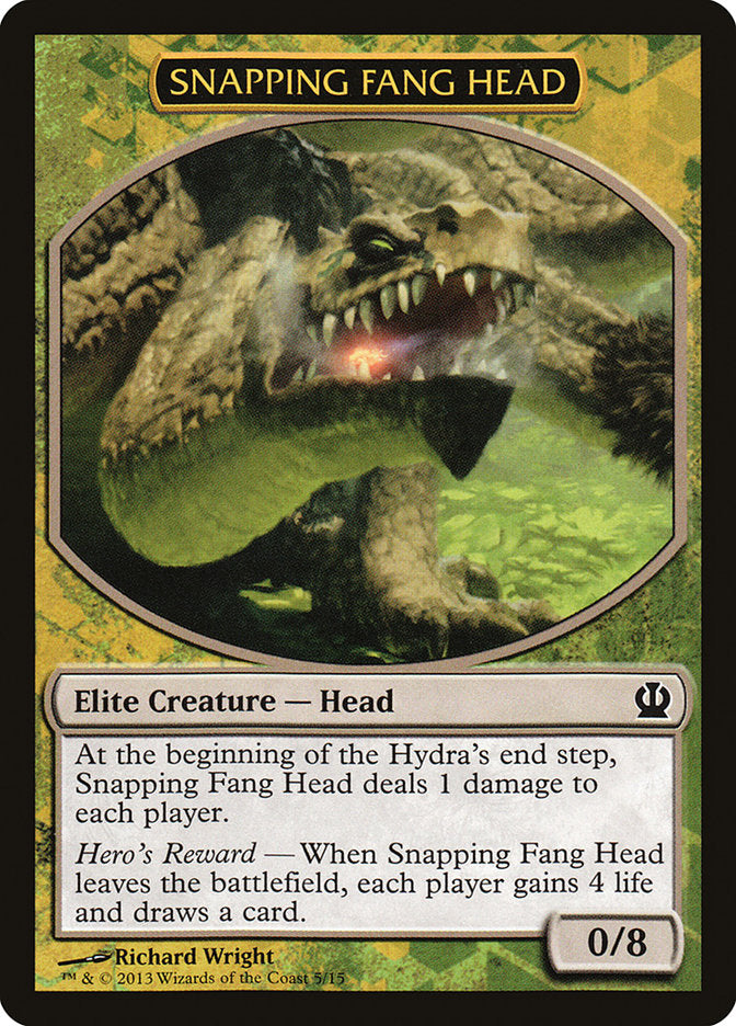 Snapping Fang Head [Theros Face the Hydra] MTG Single Magic: The Gathering | Red Claw Gaming