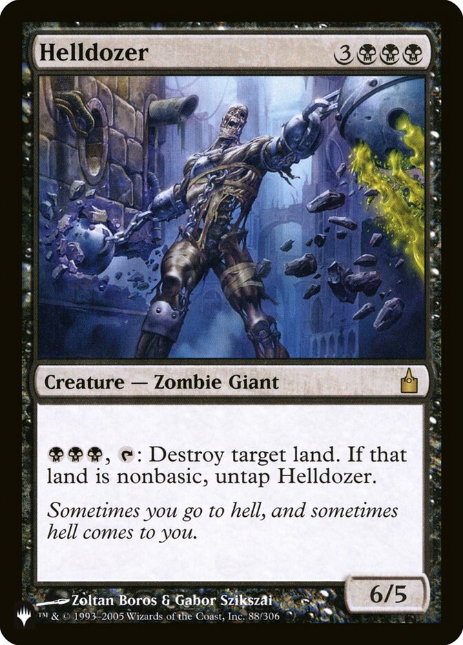 Helldozer [The List] MTG Single Magic: The Gathering | Red Claw Gaming