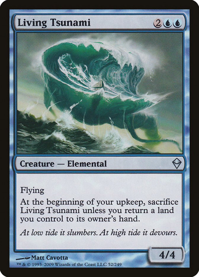 Living Tsunami [Zendikar] MTG Single Magic: The Gathering | Red Claw Gaming