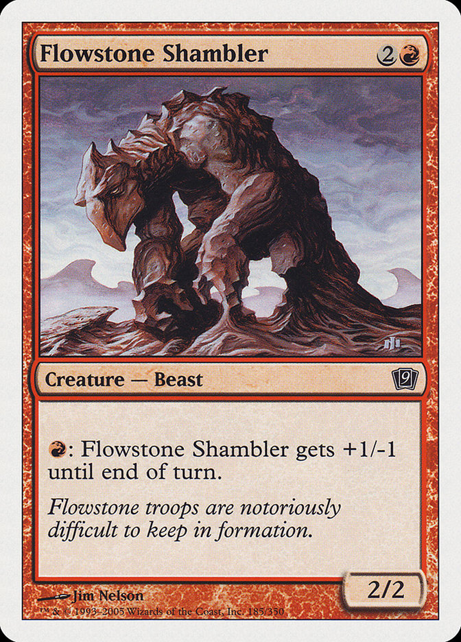 Flowstone Shambler [Ninth Edition] MTG Single Magic: The Gathering | Red Claw Gaming