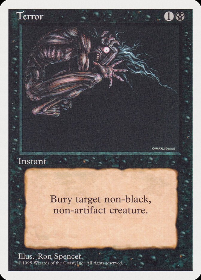 Terror [Rivals Quick Start Set] MTG Single Magic: The Gathering | Red Claw Gaming