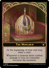 Copy (54) // The Monarch Double-Sided Token [Commander Masters Tokens] MTG Single Magic: The Gathering | Red Claw Gaming