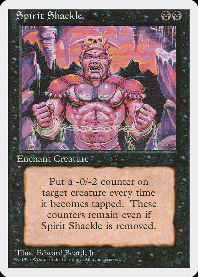 Spirit Shackle [Fourth Edition] MTG Single Magic: The Gathering | Red Claw Gaming