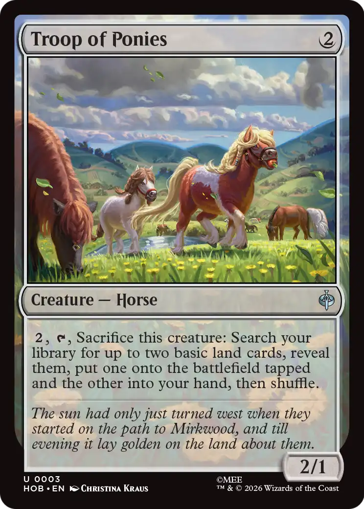 Troop of Ponies [The Hobbit] | Red Claw Gaming