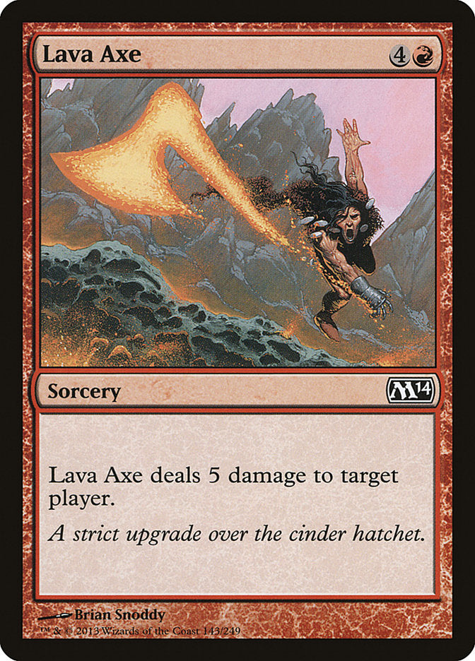 Lava Axe [Magic 2014] MTG Single Magic: The Gathering | Red Claw Gaming