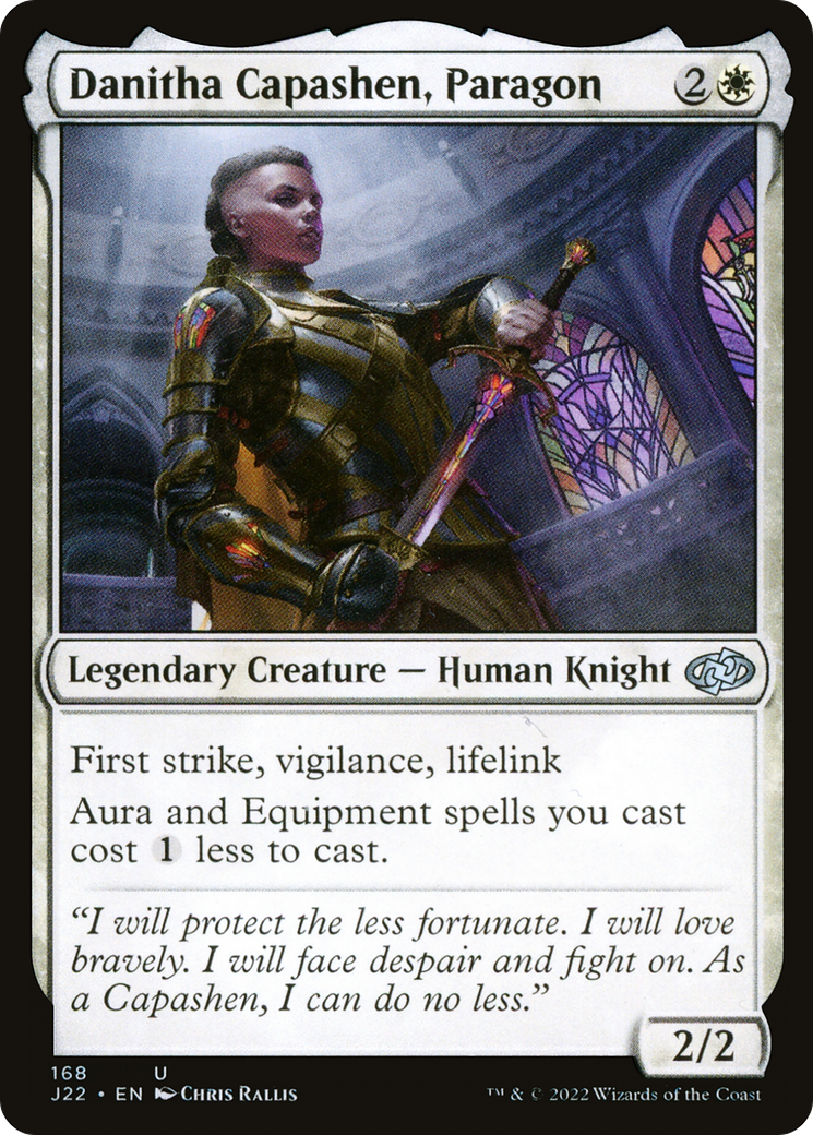 Danitha Capashen, Paragon [Jumpstart 2022] MTG Single Magic: The Gathering | Red Claw Gaming