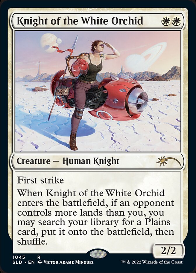 Knight of the White Orchid [Secret Lair Drop Series] MTG Single Magic: The Gathering | Red Claw Gaming