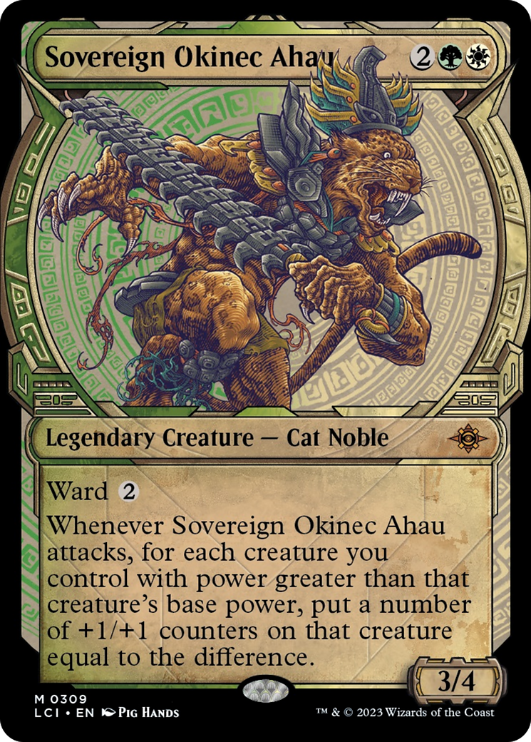 Sovereign Okinec Ahau (Showcase) [The Lost Caverns of Ixalan] MTG Single Magic: The Gathering    | Red Claw Gaming
