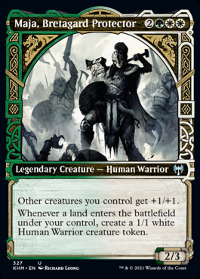 Maja, Bretagard Protector (Showcase) [Kaldheim] MTG Single Magic: The Gathering | Red Claw Gaming