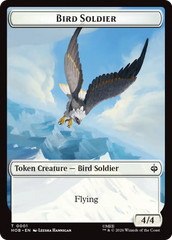 Bird Soldier // Axe Double-Sided Token [The Hobbit Tokens] | Red Claw Gaming