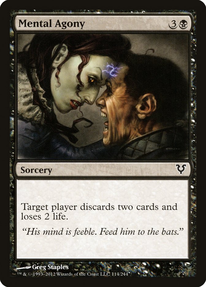 Mental Agony [Avacyn Restored] MTG Single Magic: The Gathering | Red Claw Gaming