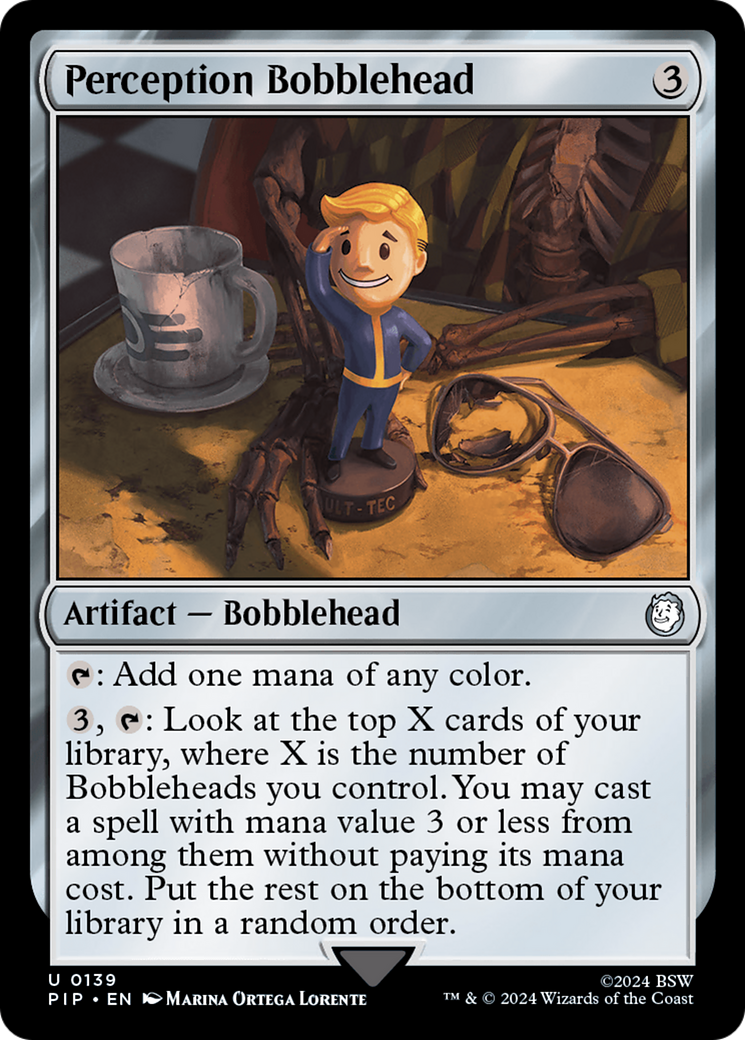 Perception Bobblehead [Fallout] MTG Single Magic: The Gathering | Red Claw Gaming