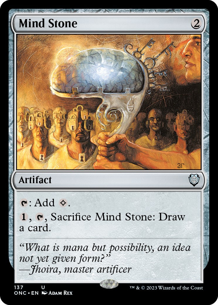 Mind Stone [Phyrexia: All Will Be One Commander] MTG Single Magic: The Gathering | Red Claw Gaming