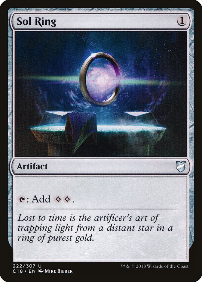 Sol Ring [Commander 2018] MTG Single Magic: The Gathering | Red Claw Gaming