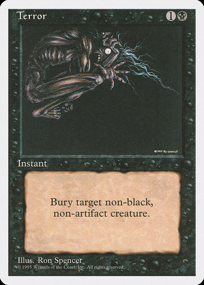 Terror [Fourth Edition] MTG Single Magic: The Gathering | Red Claw Gaming
