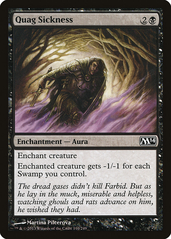 Quag Sickness [Magic 2014] MTG Single Magic: The Gathering | Red Claw Gaming