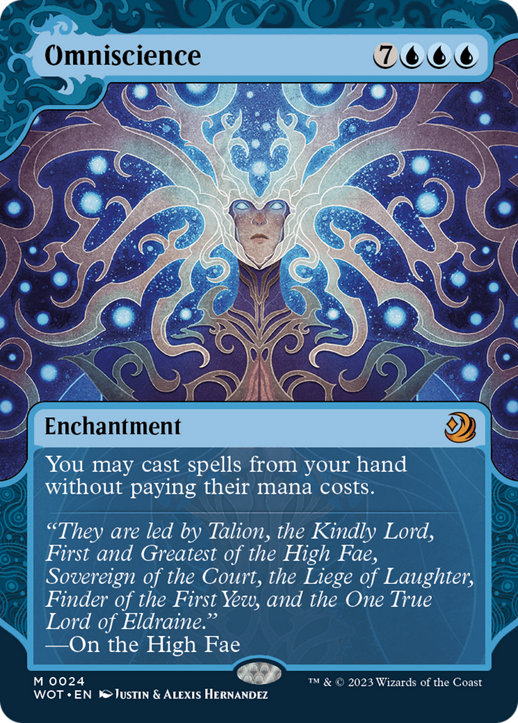 Omniscience [Wilds of Eldraine: Enchanting Tales] MTG Single Magic: The Gathering | Red Claw Gaming