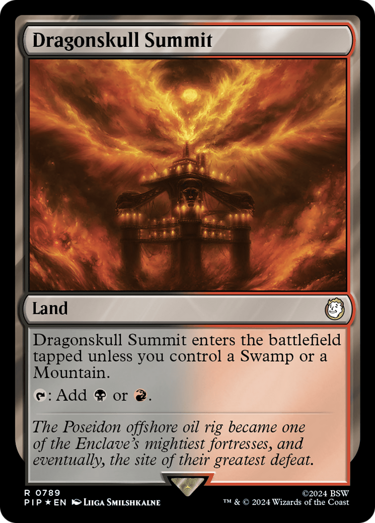 Dragonskull Summit (Surge Foil) [Fallout] MTG Single Magic: The Gathering | Red Claw Gaming