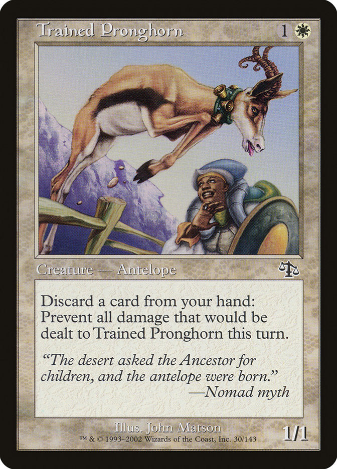 Trained Pronghorn [Judgment] MTG Single Magic: The Gathering | Red Claw Gaming