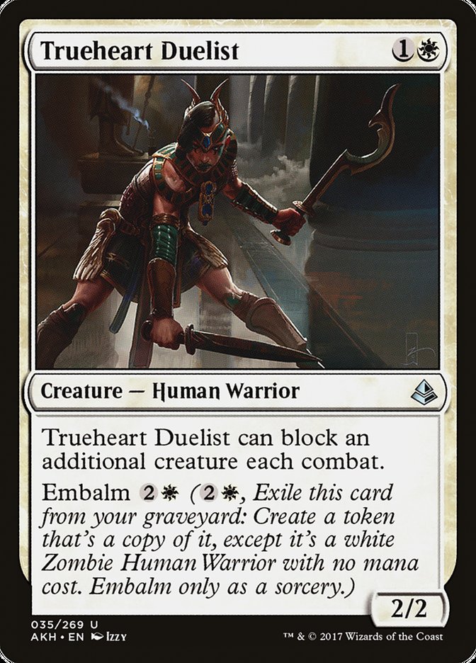 Trueheart Duelist [Amonkhet] MTG Single Magic: The Gathering | Red Claw Gaming