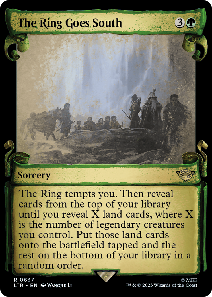 The Ring Goes South [The Lord of the Rings: Tales of Middle-Earth Showcase Scrolls] MTG Single Magic: The Gathering | Red Claw Gaming