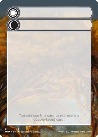 Helper Card (2/9) [Innistrad: Midnight Hunt Tokens] MTG Single Magic: The Gathering | Red Claw Gaming