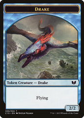 Drake // Elemental (020) Double-Sided Token [Commander 2015 Tokens] MTG Single Magic: The Gathering | Red Claw Gaming
