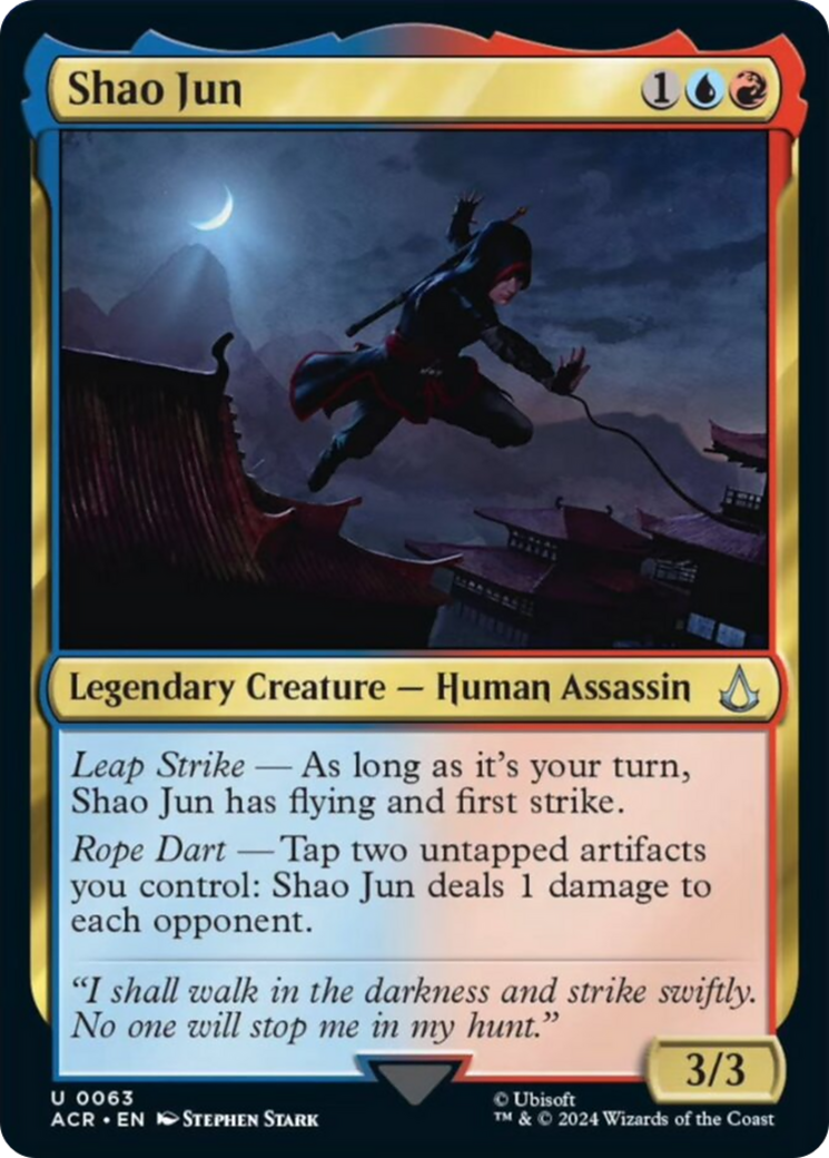 Shao Jun [Assassin's Creed] MTG Single Magic: The Gathering | Red Claw Gaming