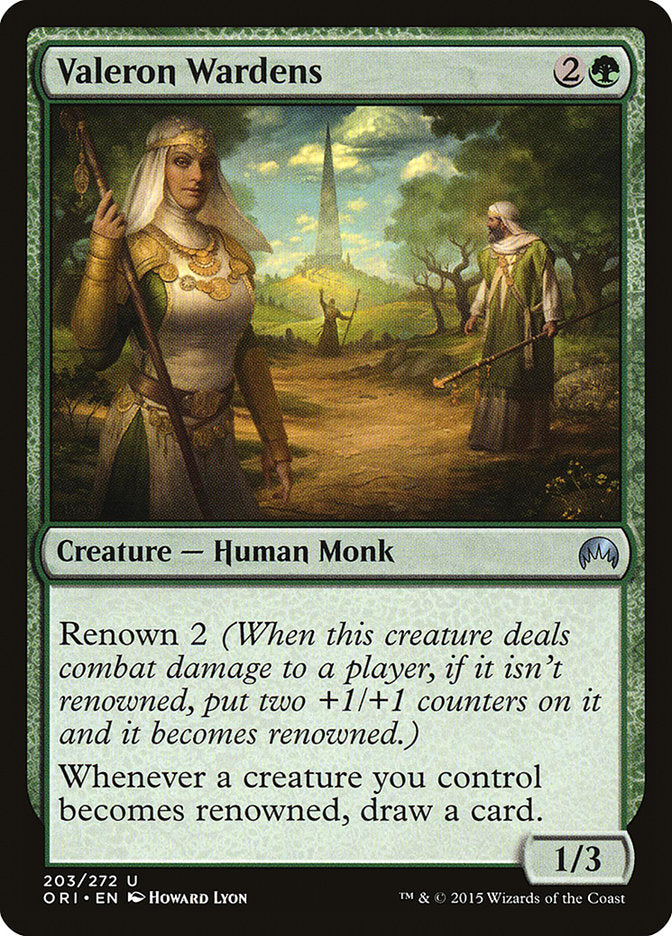 Valeron Wardens [Magic Origins] MTG Single Magic: The Gathering | Red Claw Gaming