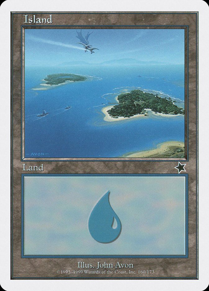 Island (160) [Starter 1999] MTG Single Magic: The Gathering | Red Claw Gaming